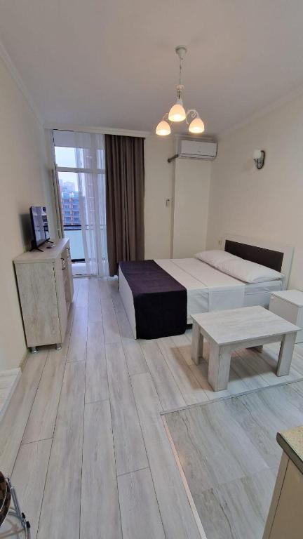 Kuchyň nebo kuchyňský kout v ubytování Salami Residence