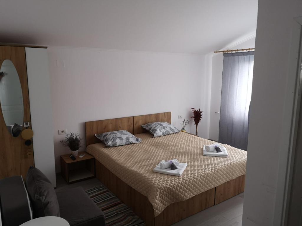 Postel nebo postele na pokoji v ubytování Casa David