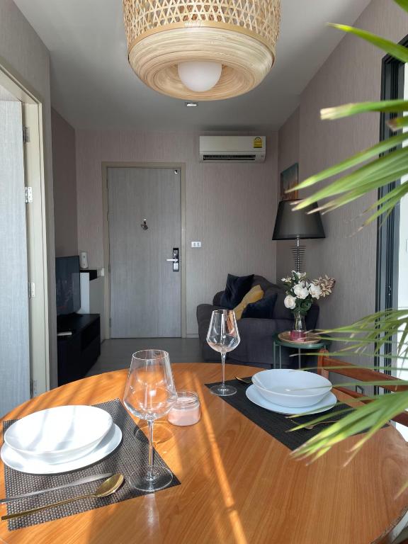 Nápoje v ubytování Ultra luxury Condo