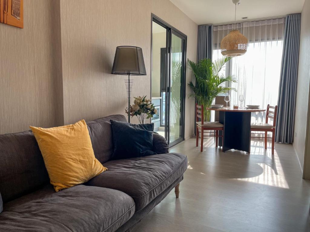 Posezení v ubytování Ultra luxury Condo