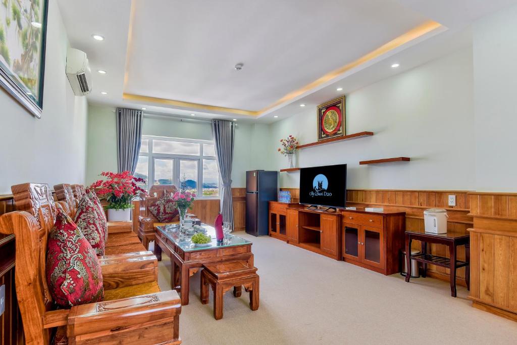 TV/trung tâm giải trí tại Sky Beach D20 Nha Trang