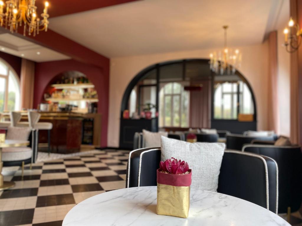Posezení v ubytování Park Hotel Bellevue