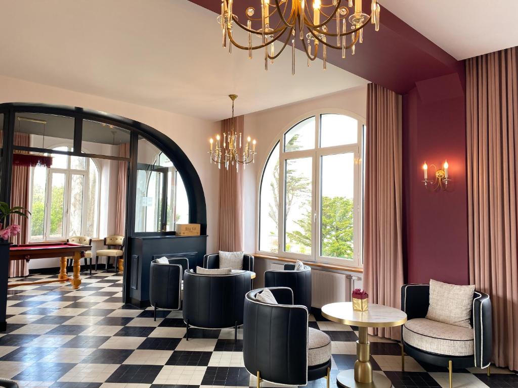 Posezení v ubytování Park Hotel Bellevue