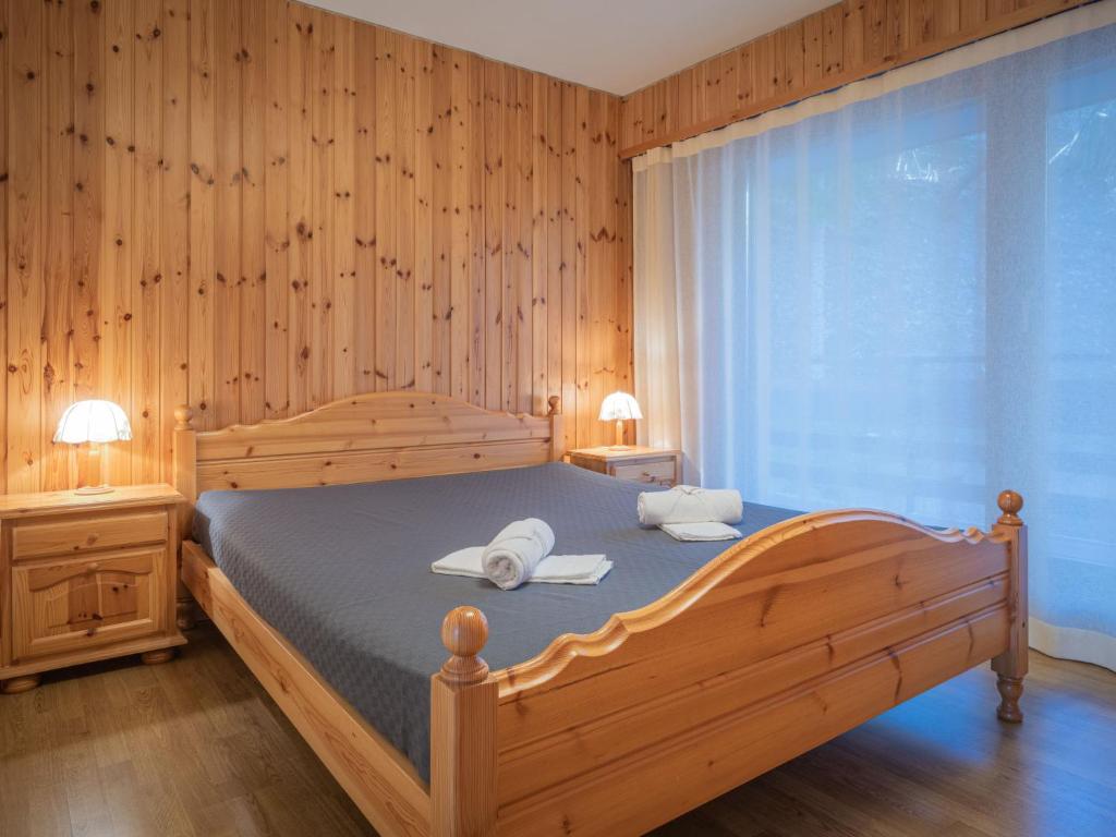 Postel nebo postele na pokoji v ubytování Apartment Austral 204 by Interhome