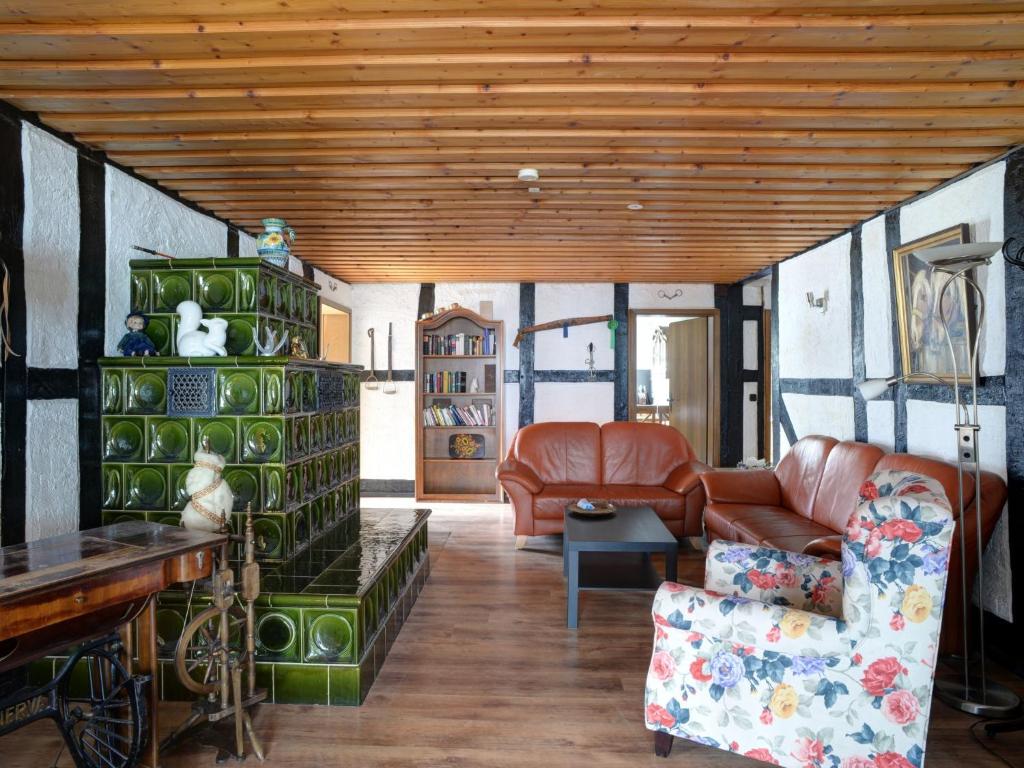Χώρος καθιστικού στο Apartment An der Dorfkirche by Interhome