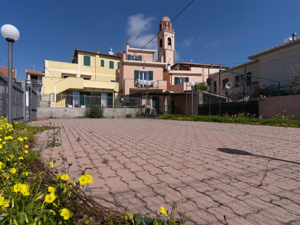 Budynek, w którym mieści się apartament