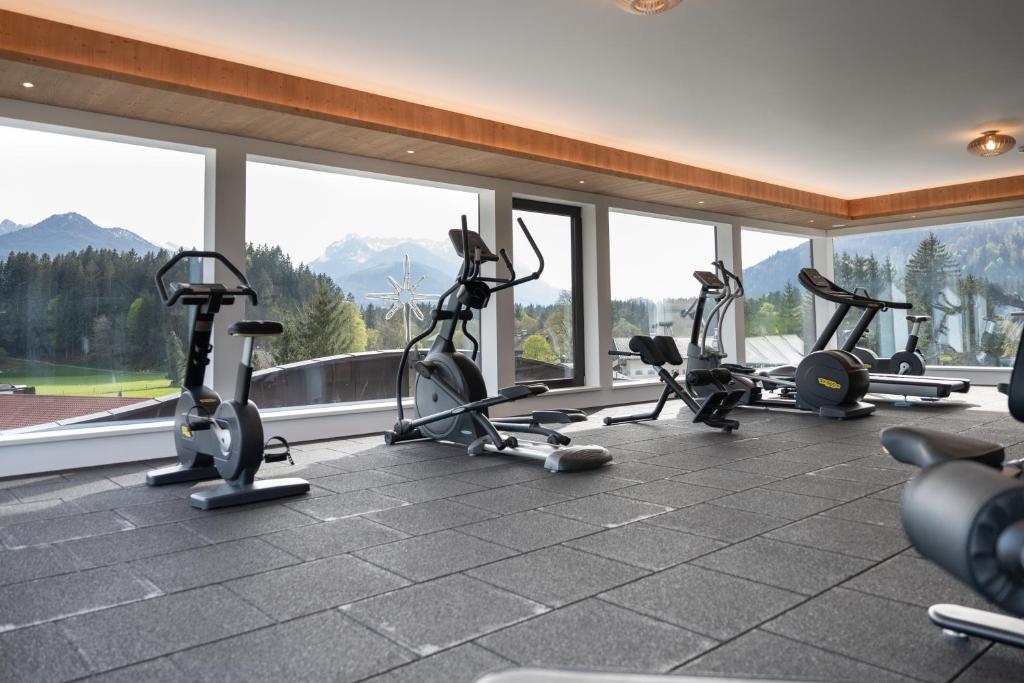 Fitness centrum a/nebo fitness zařízení v ubytování Hotel Waidachhof