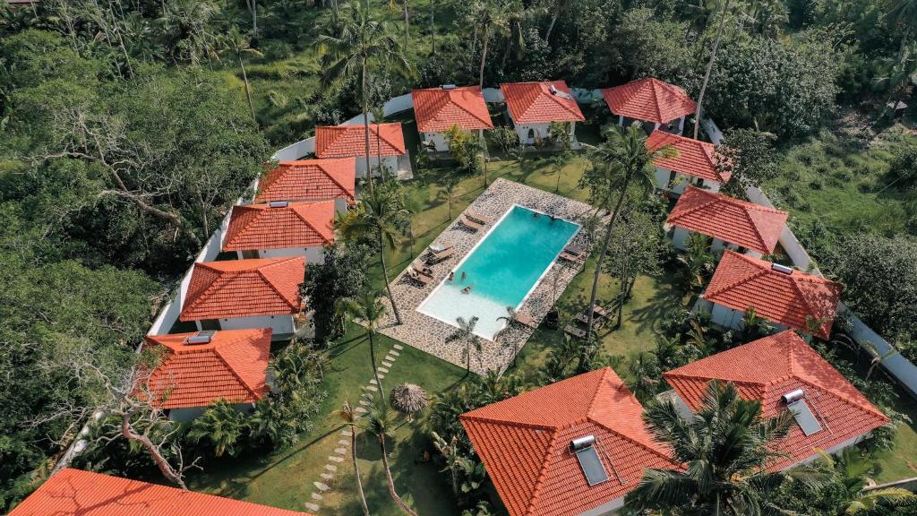 Bazén v ubytování Panta Rei resort nebo v jeho okolí