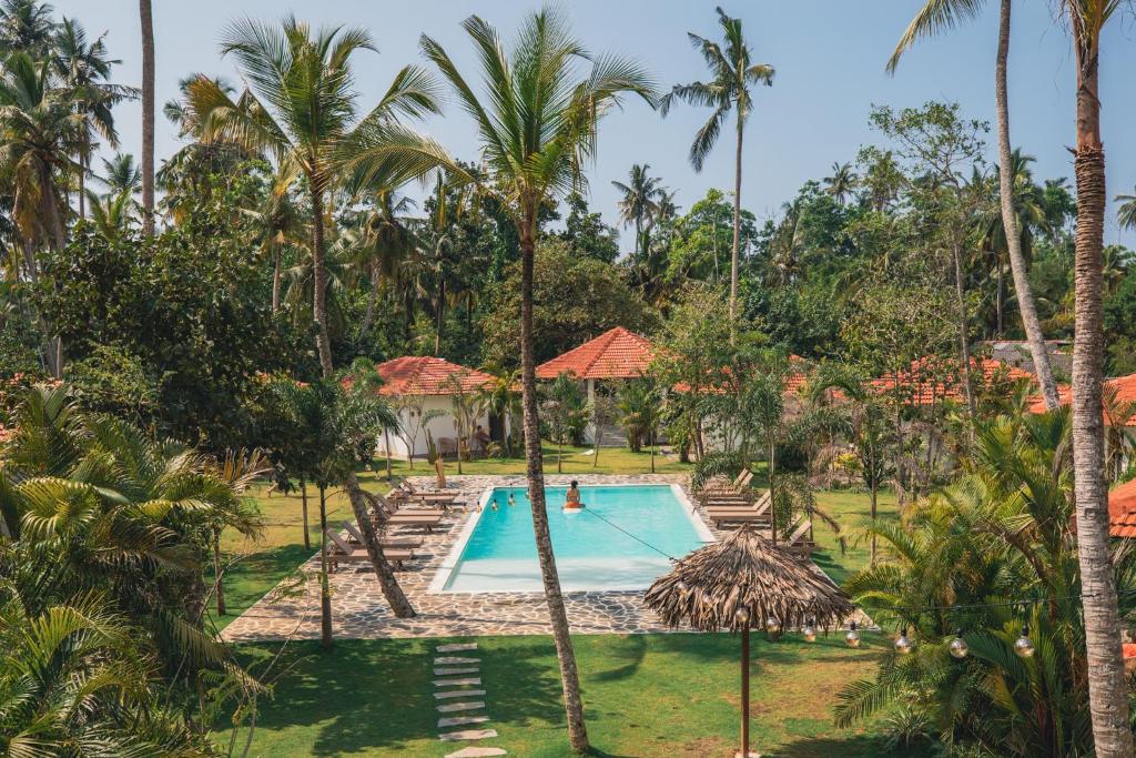 Bazén v ubytování Panta Rei resort nebo v jeho okolí