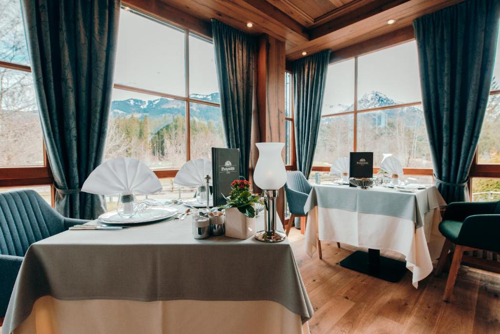 Restaurace v ubytování Parkhotel Burgmühle