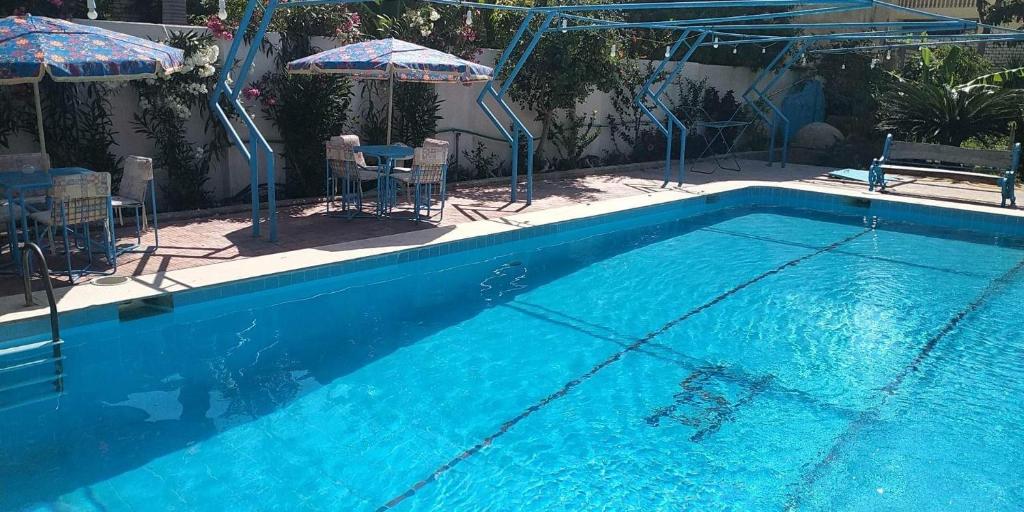 Bazen u ili blizu objekta Blue holiday family summer villa - privé pool- AC- 5 bdr- 10 pax
