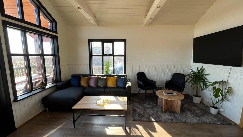 Sjónvarps- og/eða afþreyingartæki á Minniborgir Cabins