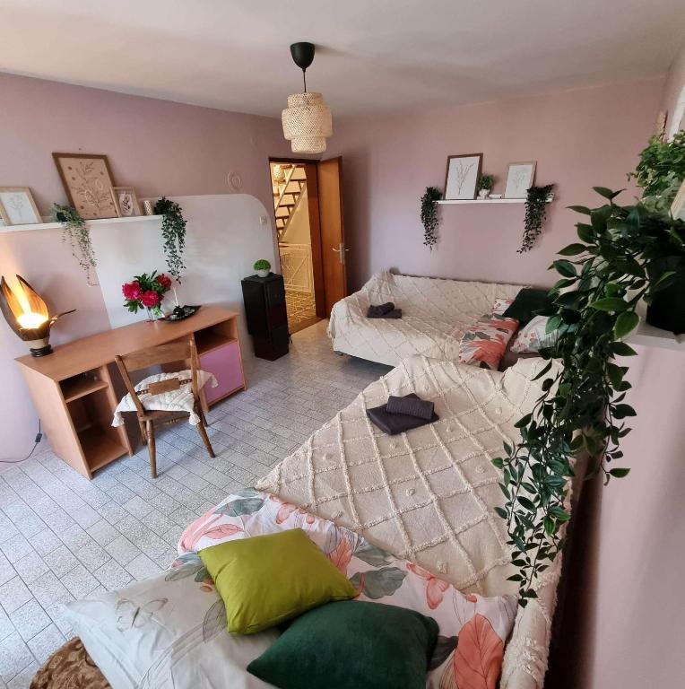 Posezení v ubytování Casa Horizont