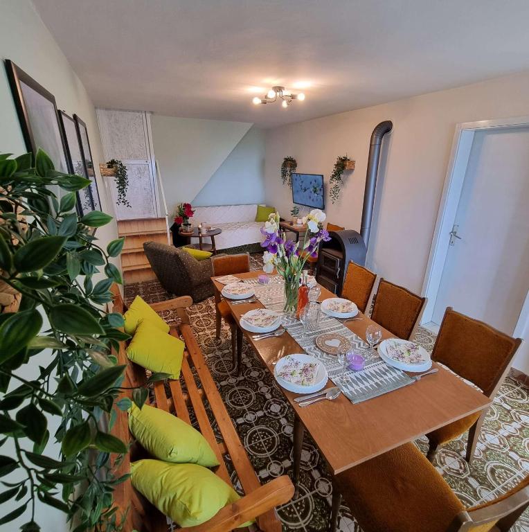 Posezení v ubytování Casa Horizont