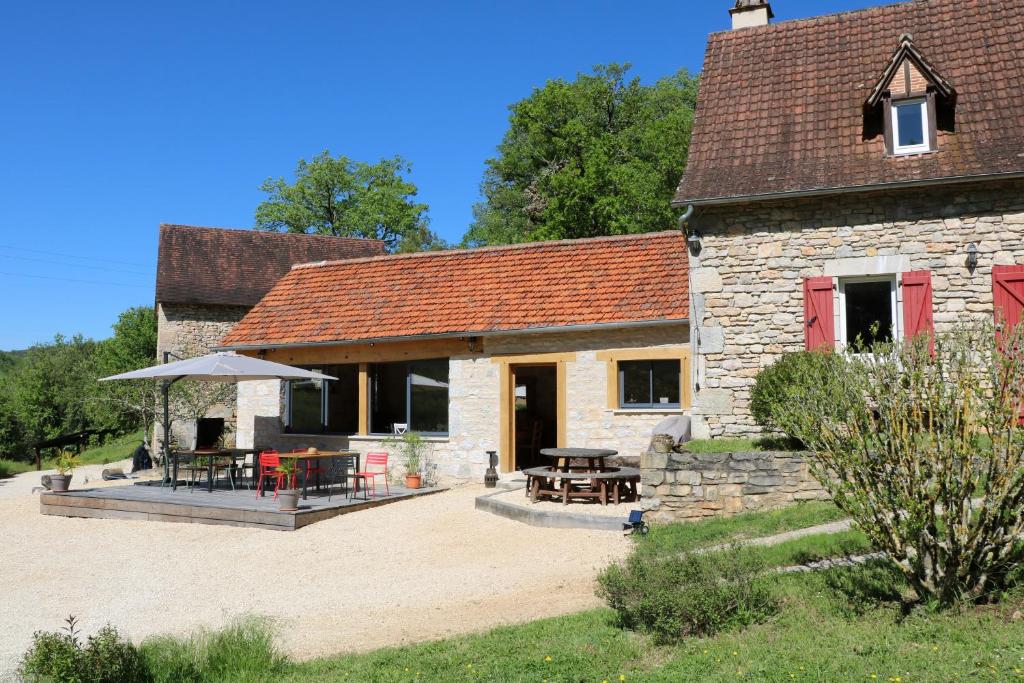 Zahrada ubytování Oltarcie - Maison d'hôte avec piscine
