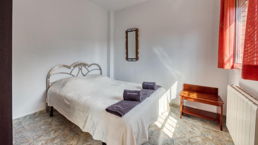 Postel nebo postele na pokoji v ubytování Costacabana - Villa Alba