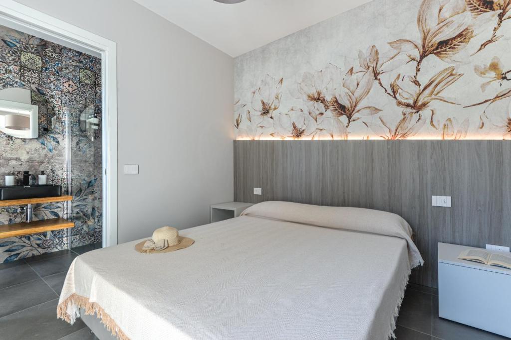 Posteľ alebo postele v izbe v ubytovaní Villa Serena vista mare