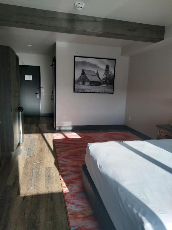 Postel nebo postele na pokoji v ubytování Bunk House