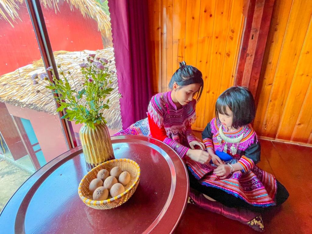 Bac Ha Lodge Retreat - 双人间与山景