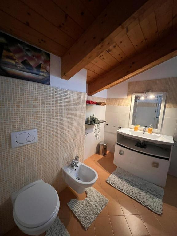 Koupelna v ubytování Casa Ori