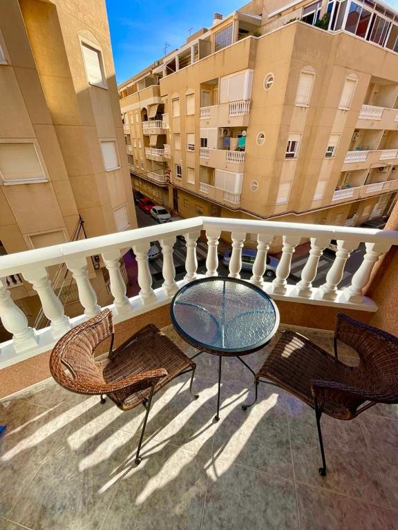 Balkón nebo terasa v ubytování Capitan Friday Apartments