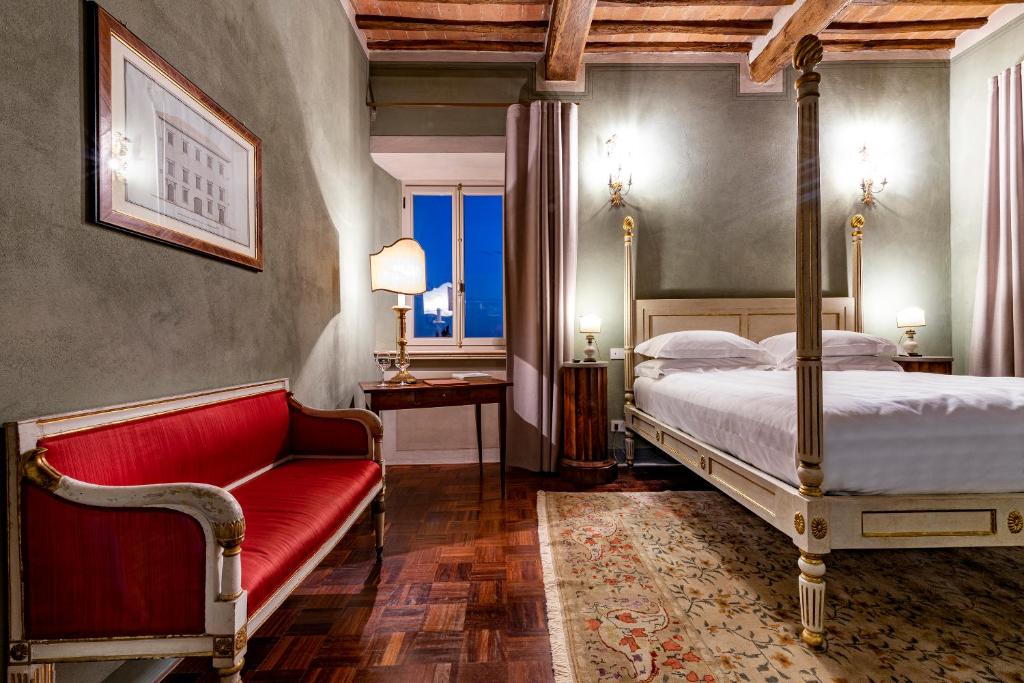 Postel nebo postele na pokoji v ubytování Villa Le Prata - Residenza Del Vescovo