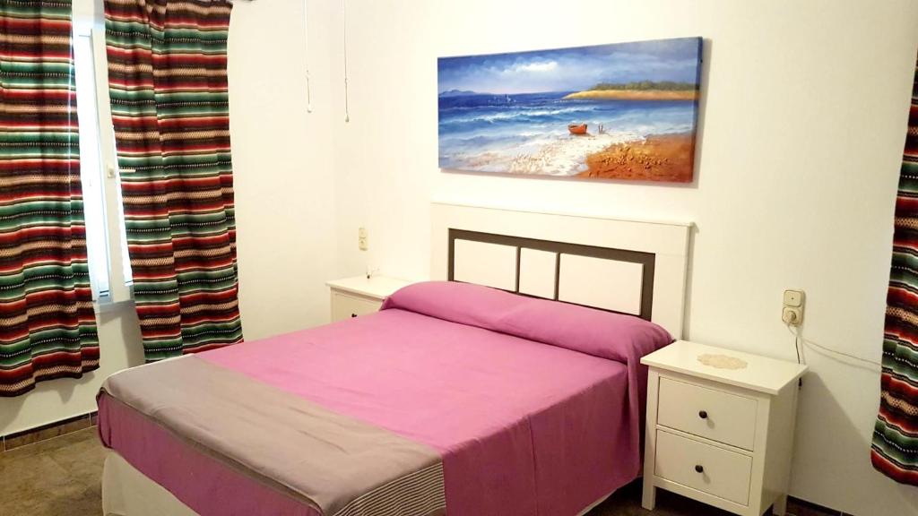 Posteľ alebo postele v izbe v ubytovaní Spacious House with Private Pool in Vera, 420 sqm
