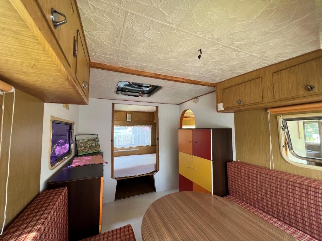 TV a/nebo společenská místnost v ubytování Camping Schönengrund