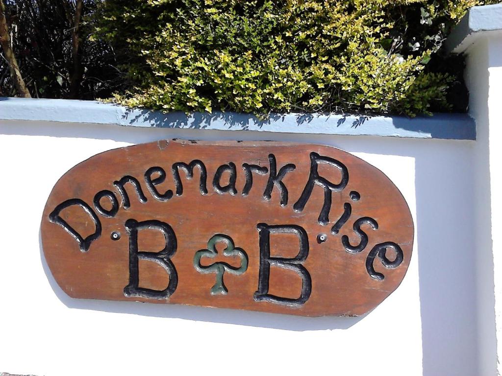 Certifikát, hodnocení, plakát nebo jiný dokument vystavený v ubytování Donemark Rise B&B