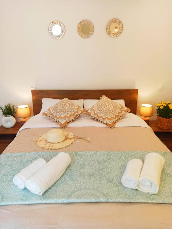 Postel nebo postele na pokoji v ubytování Elmar Apartment