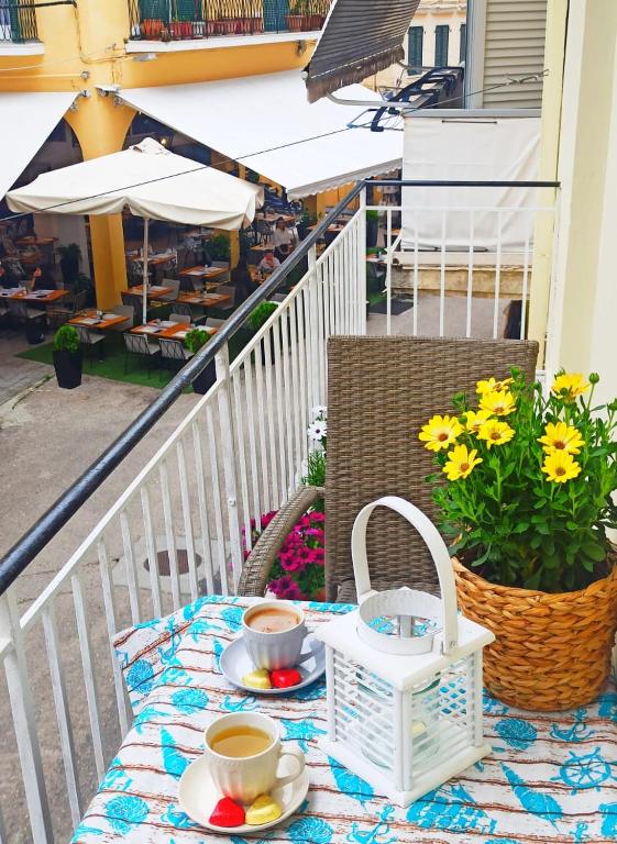 Balkón nebo terasa v ubytování Elmar Apartment