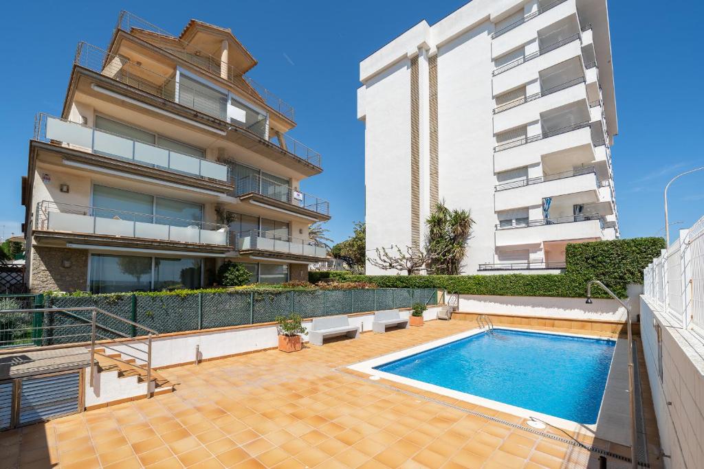Bazén v ubytovaní Apartamento Luciana alebo v jeho blízkosti