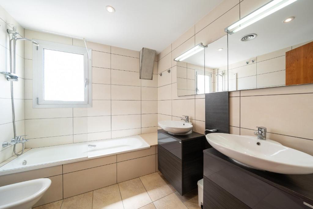 Kúpeľňa v ubytovaní Apartamento Luciana