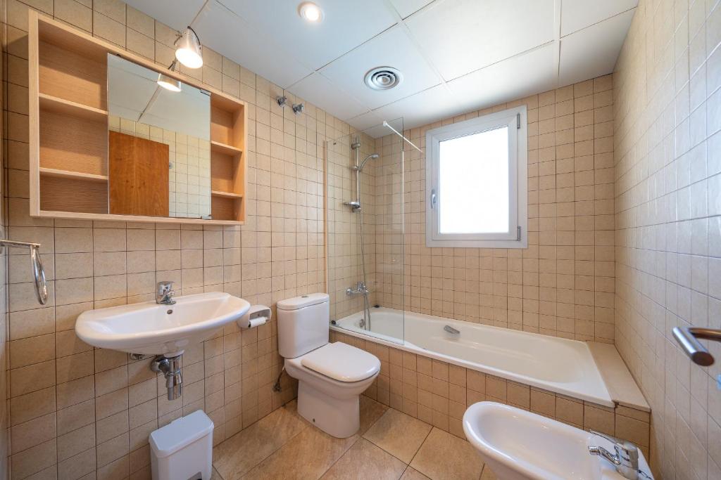 Kúpeľňa v ubytovaní Apartamento Luciana