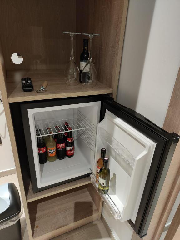 Kuchyň nebo kuchyňský kout v ubytování Veroli