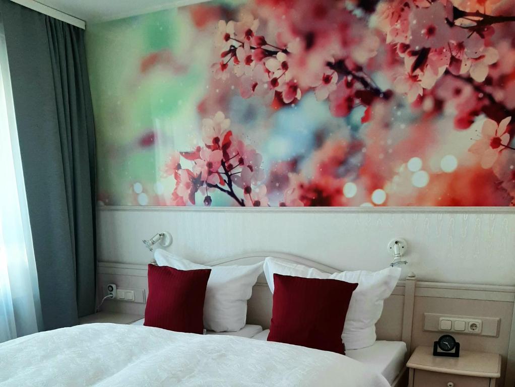 Postel nebo postele na pokoji v ubytování Apartment Vier Jahreszeiten