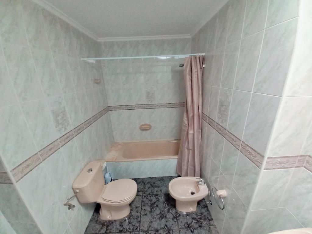 Koupelna v ubytování Casa Yaya
