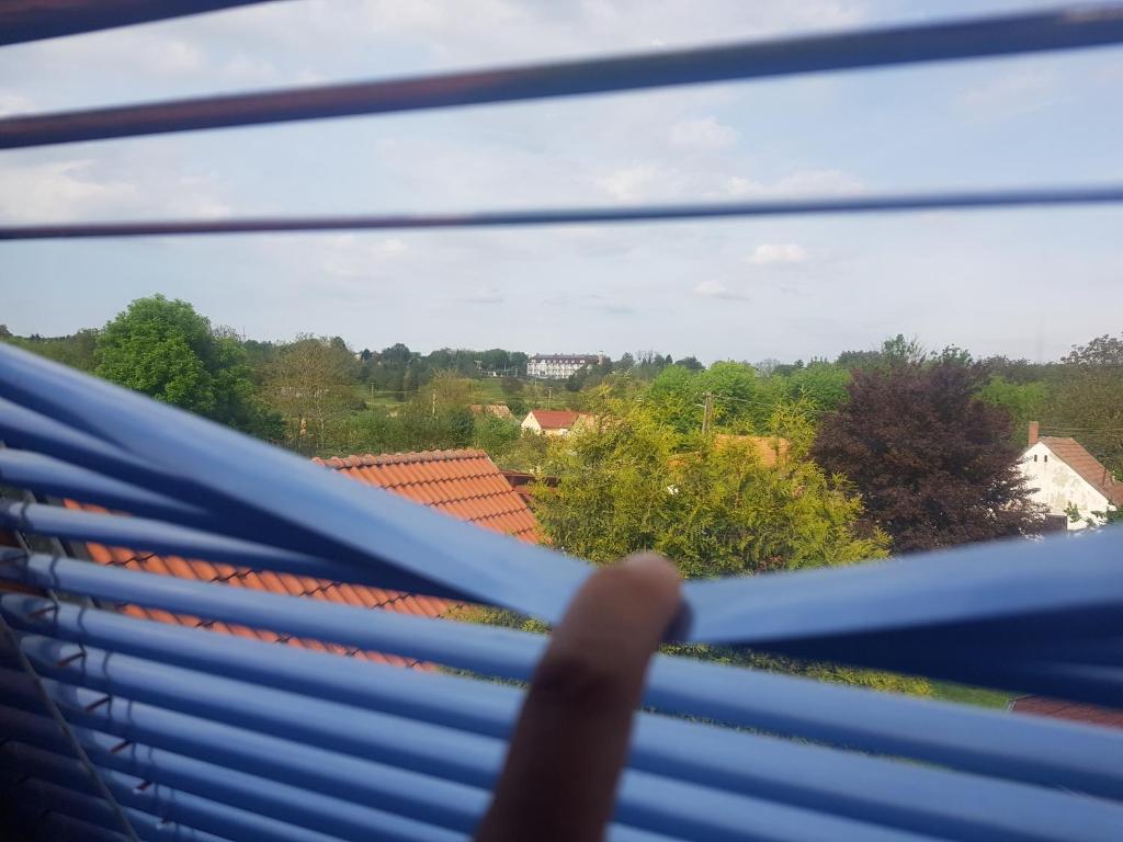 Balkón nebo terasa v ubytování Kétpáva Vendégház