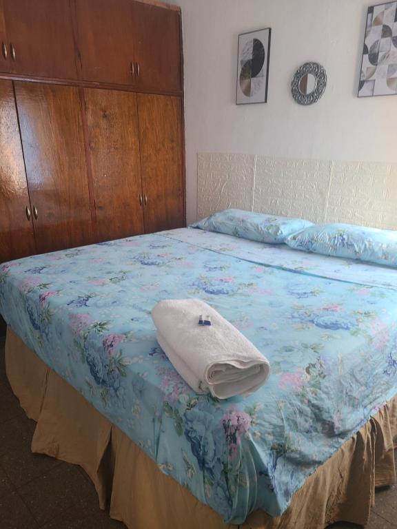 Postel nebo postele na pokoji v ubytování Hospedaje Casa de Luna