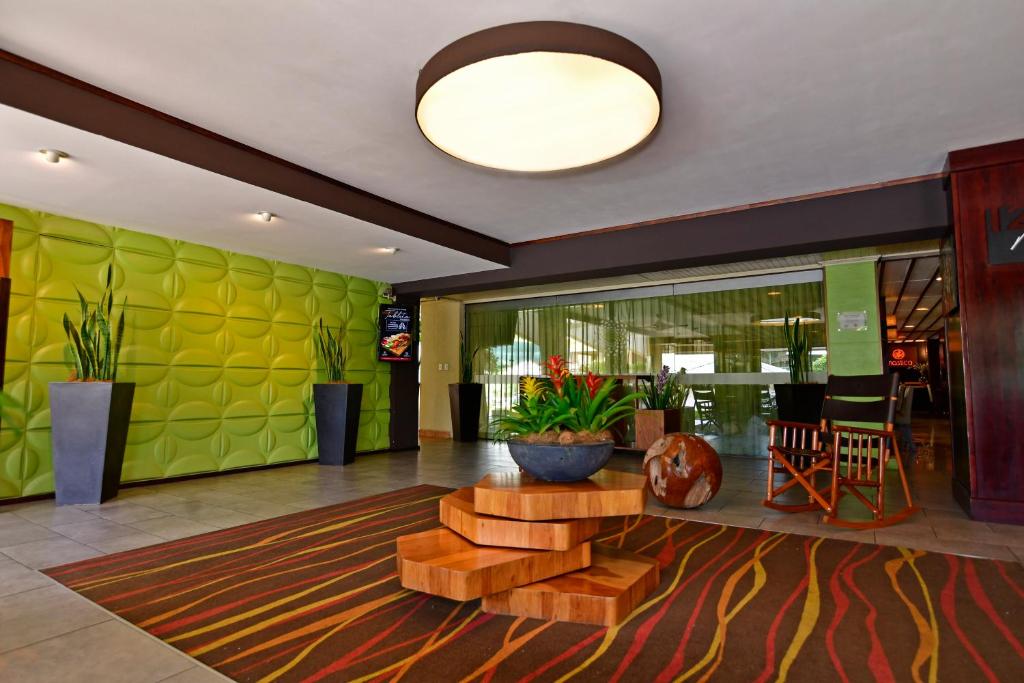 Posezení v ubytování Auténtico Hotel
