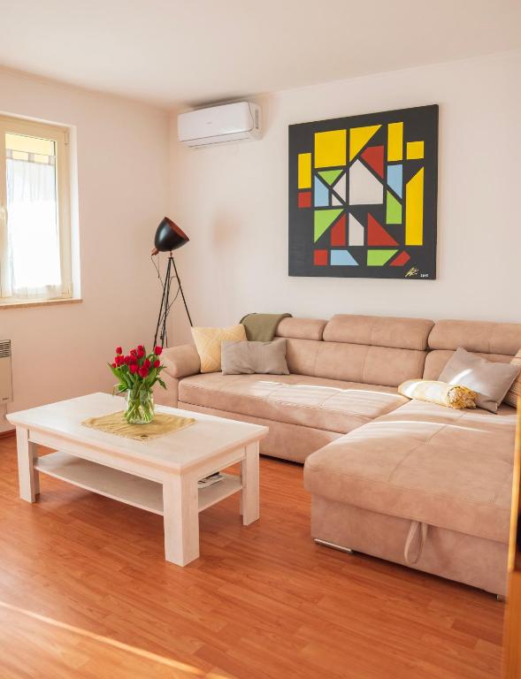 Posezení v ubytování Apartment Laetitia