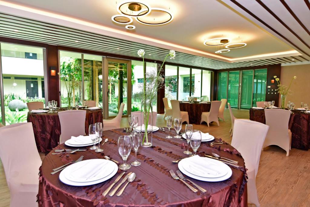 Restaurace v ubytování Auténtico Hotel