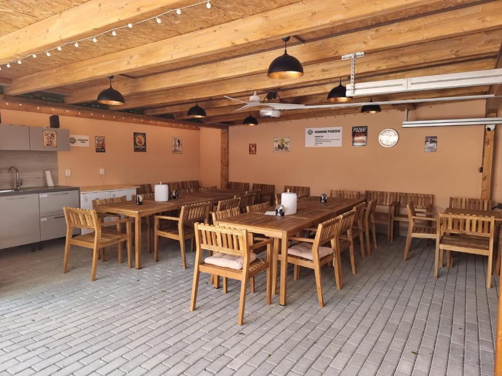 Restaurace v ubytování Penzion - Cykloubytování u Rašků