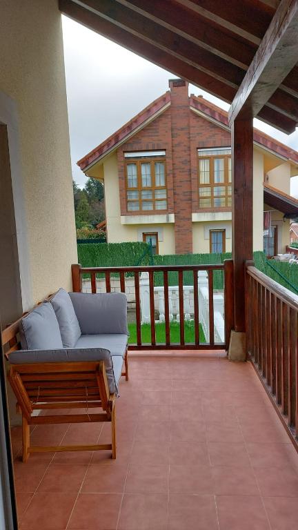 Balkón nebo terasa v ubytování sweethome el cerro