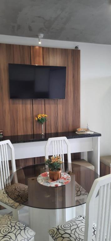 TV a/nebo společenská místnost v ubytování Edificio Flats del sol