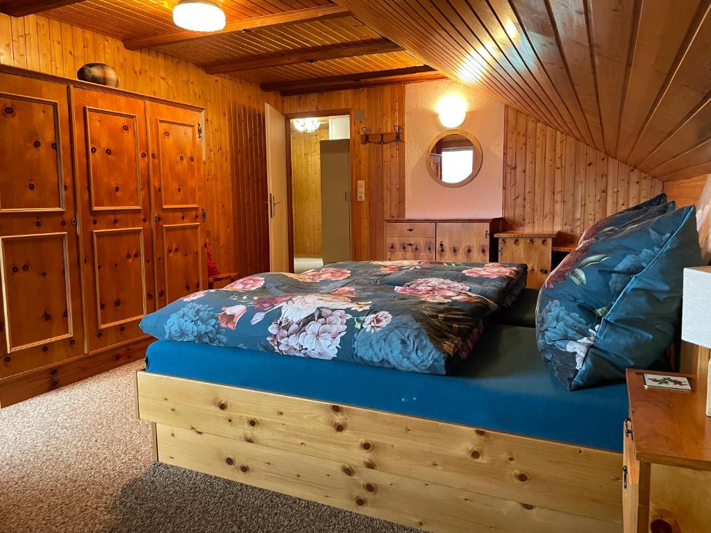 Postel nebo postele na pokoji v ubytování Haus Silverfern