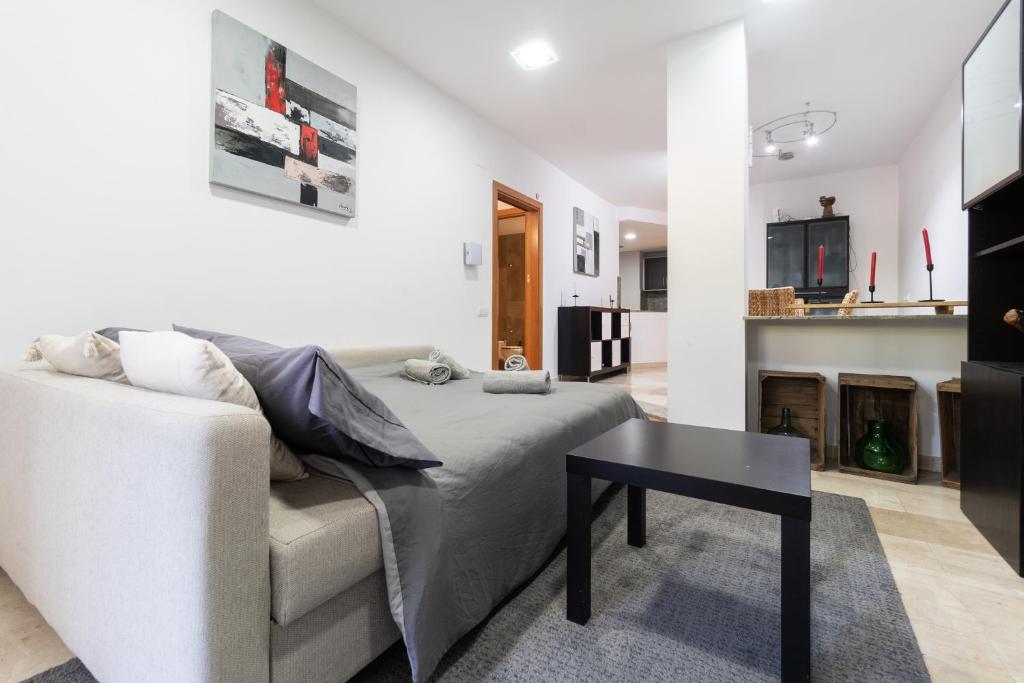 TV a/nebo společenská místnost v ubytování Apartament Granollers Up Live I