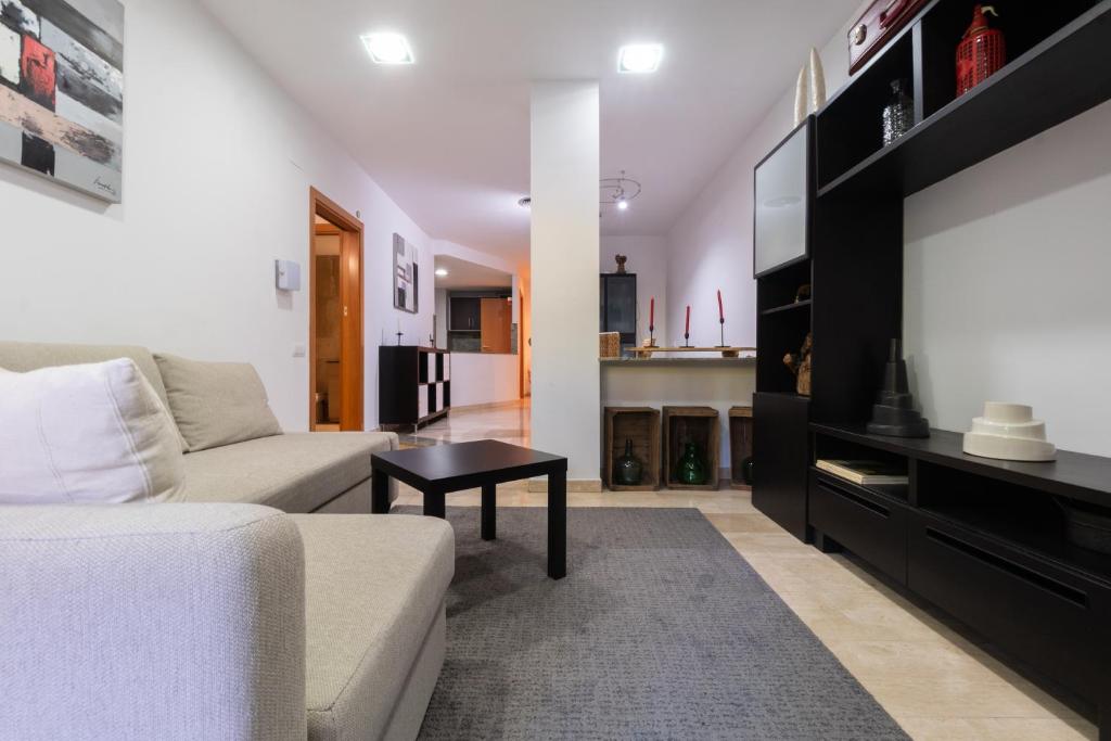 Kuchyň nebo kuchyňský kout v ubytování Apartament Granollers Up Live I