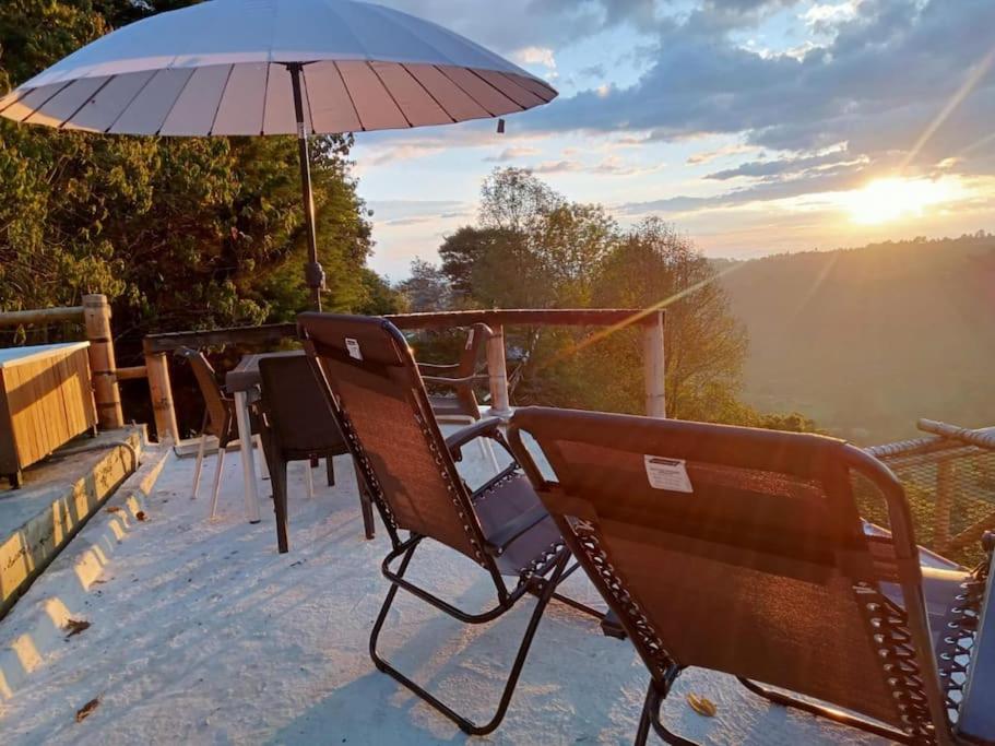 Příroda nedaleko luxury tent