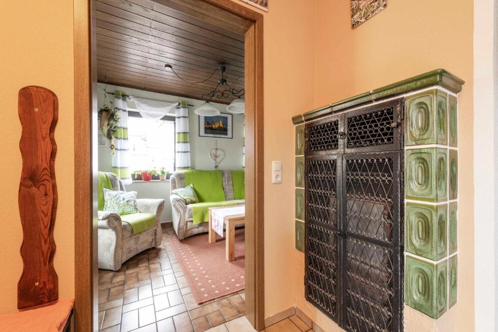 Posezení v ubytování Ferienhaus Trautner